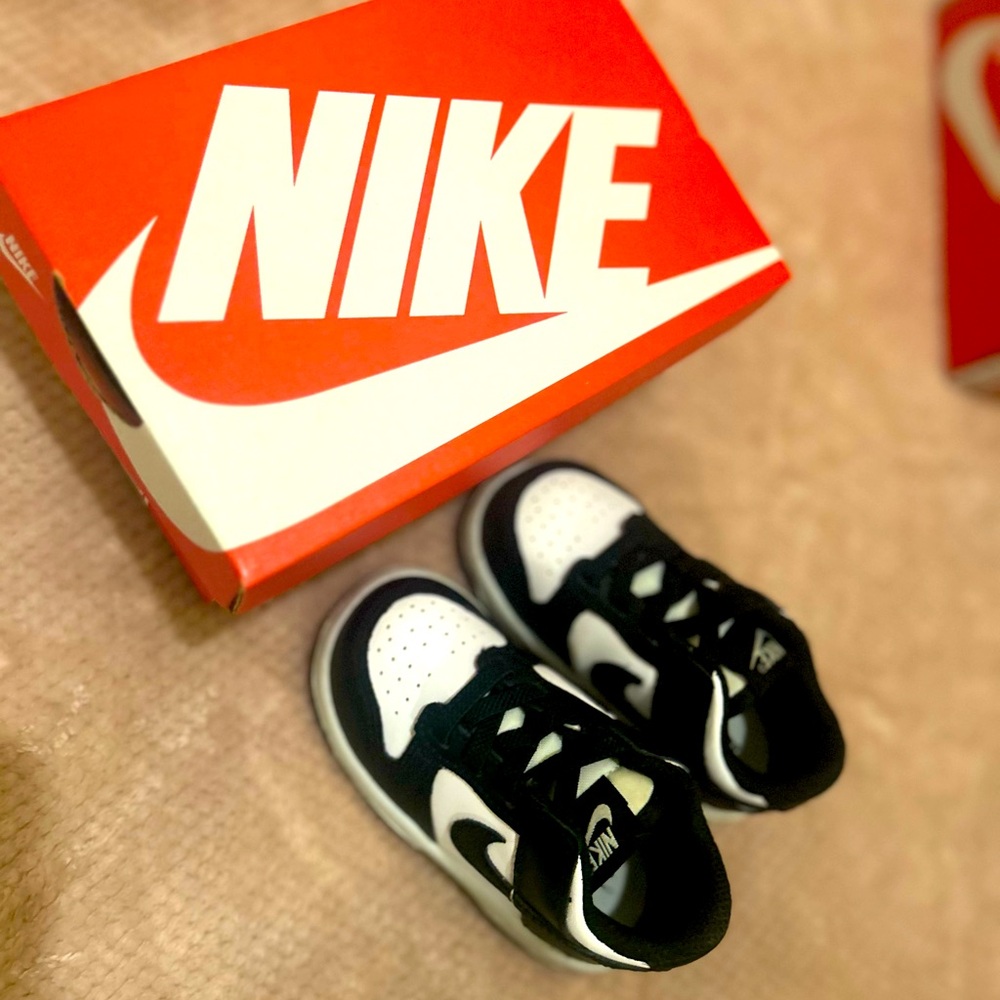 Toddler Nike Dunk Low—Panda Sneaker
